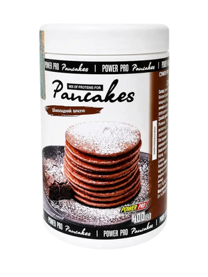 Protein Pancakes Power Pro 400 g (Шоколадний Брауні) 157057 Proteininlviv