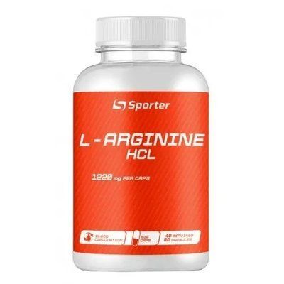 Аргінін Sporter L-Arginine HCL 90 caps 192004 Proteininlviv