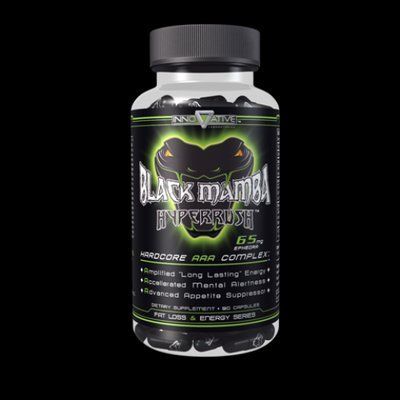 Жиросжигатель Black Mamba Hyperrush Innovative labs 90 caps 125001 Proteininlviv
