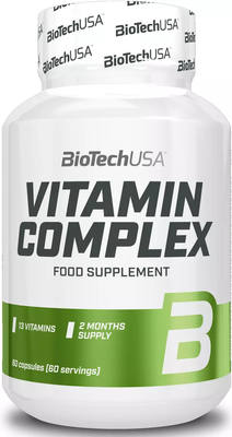 Вітаміни BioTech Vitamin Complex 60 caps 111170 Proteininlviv