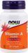 Vitamin A NOW Foods 10000 IU 100 Softgels 148047 фото 1 Proteininlviv