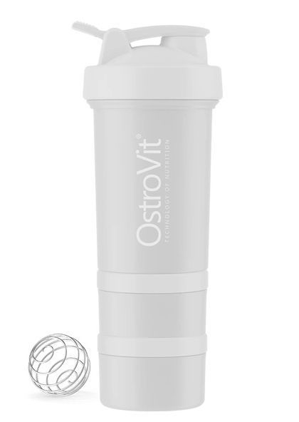 Шейкер OstroVit Premium with 2 pill boxes 450 ml 155328 Proteininlviv