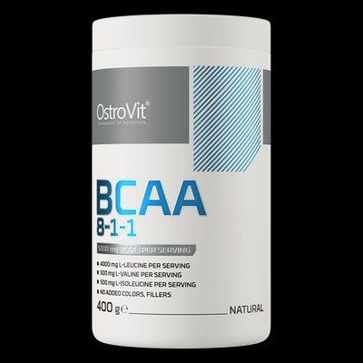 Амінокислоти OstroVit BCAA 8-1-1 400 г 155405 Proteininlviv
