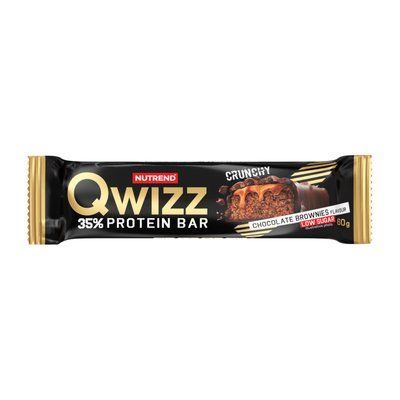 Протеїнові батончики Nutrend Qwizz Protein Bar 60 g Chocolate Brownie 149056 Proteininlviv