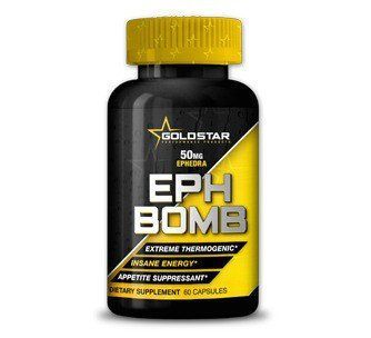 Жиросжигатель Gold Star Eph Bomb + 50 mg Ephedra + DMAA 60 caps 124002 Proteininlviv