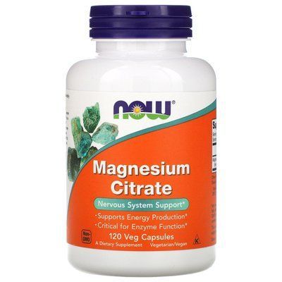 Минеральная добавка NOW Foods Magnesium Citrate 120 VCaps 148232 Proteininlviv
