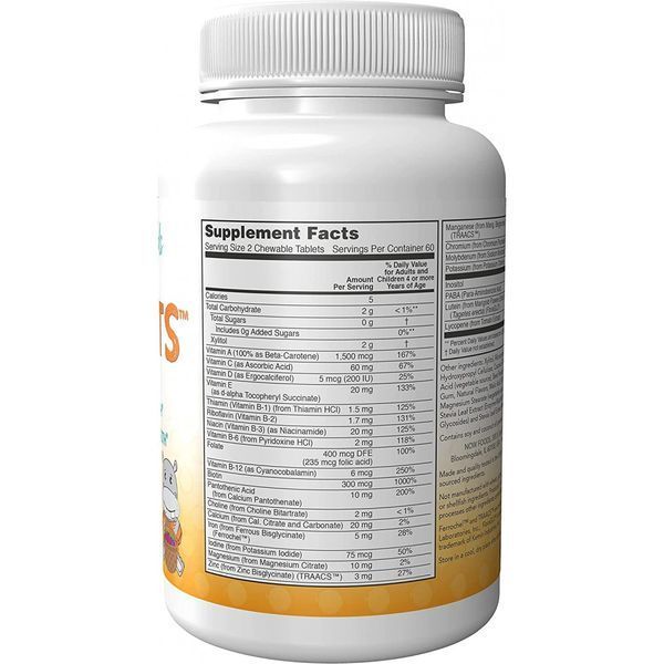 Вітаміни для дітей NOW Foods Kid Vits 120 chewables 148079 Proteininlviv