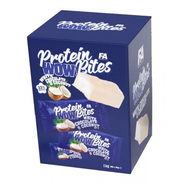 Батончики Fitness Authority Wellness Line WOW! Protein Bites 1 кг 121016 Proteininlviv