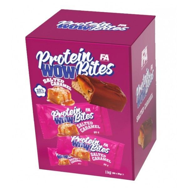 Батончики Fitness Authority Wellness Line WOW! Protein Bites 1 кг 121016 Proteininlviv