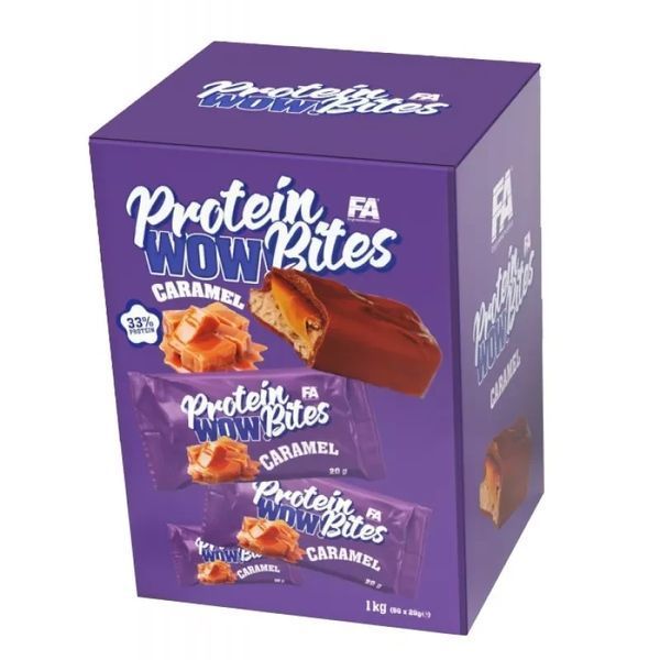 Батончики Fitness Authority Wellness Line WOW! Protein Bites 1 кг 121016 Proteininlviv