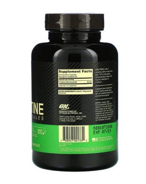 Creatine 2500 Caps Optimum Nutrition 100 caps