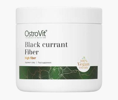 Клітковина OstroVit Black Currant Fiber 150 g 155326 Proteininlviv