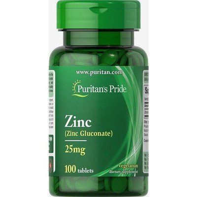 Puritan's Pride Zinc 100 tabs 25 mg 163030 Proteininlviv