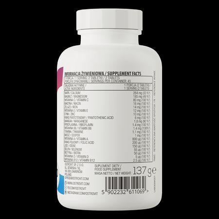 100% Vit&Min OstroVit 90 tabs 155007 Proteininlviv