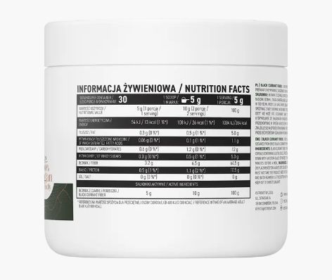 Клетчатка OstroVit Black Currant Fiber 150g 155326 Proteininlviv