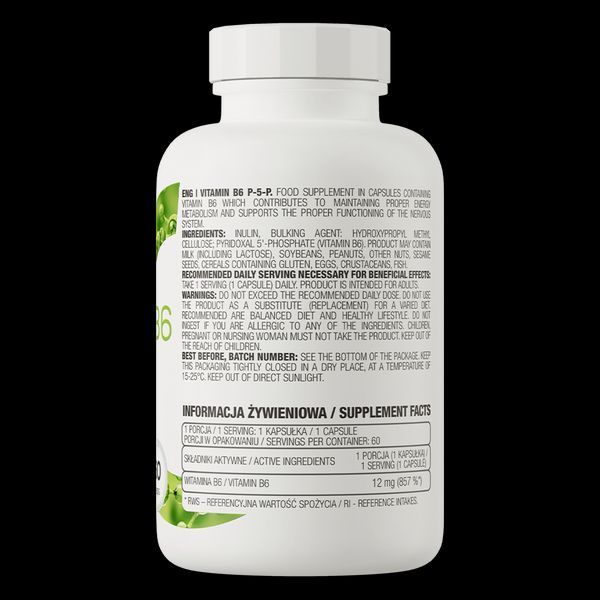 OstroVit Vitamin B6 P-5-P 60 caps 155419 Proteininlviv
