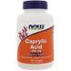 Каприловая кислота NOW Foods Caprylic Acid 600 mg 100 Softgels 148117 фото 1 Proteininlviv