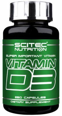 Vitamin D3 Scitec Nutrition 250 caps 167114 Proteininlviv