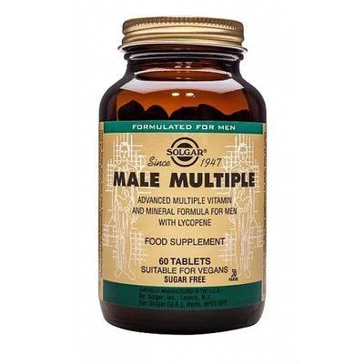 Витамины для мужчин Solgar Male Multiple 60 tabs 169074 Proteininlviv