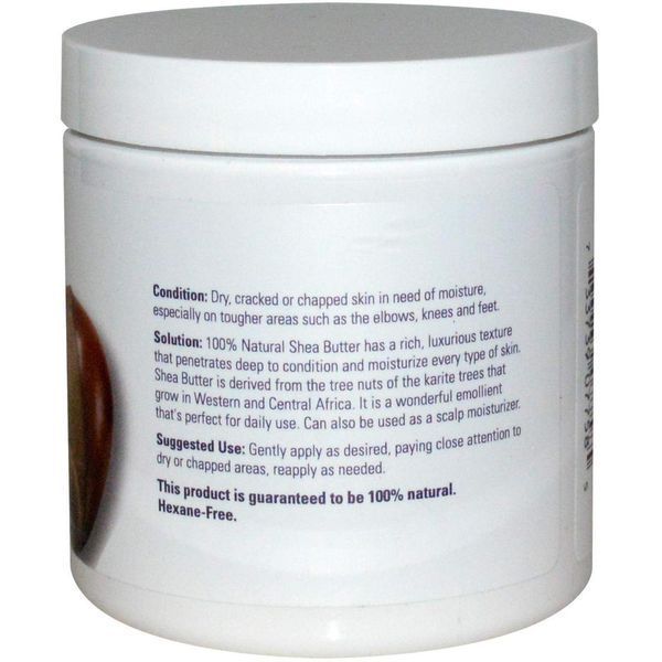 Олія ші NOW Foods Solutions Shea Butter 198 g 148087 Proteininlviv