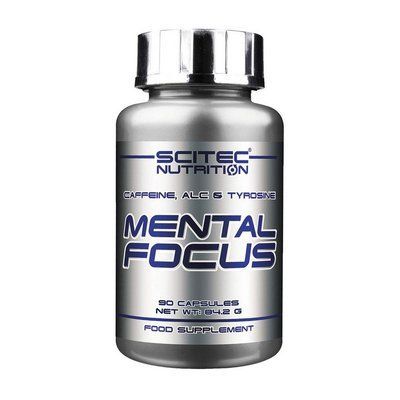 Спортивний енергетик Scitec Nutrition Mental Focus 90 caps 167123 Proteininlviv