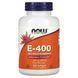 Витамин Е Now Foods Vitamin E-400 With Mixed Tocopherols 250 Softgels 148343 фото 1 Proteininlviv
