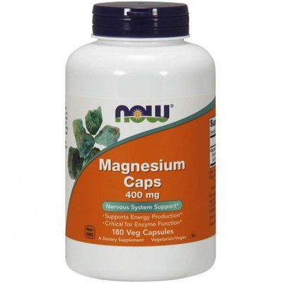 Магний NOW Foods Magnesium Caps 400 mg 180 caps 148300 Proteininlviv