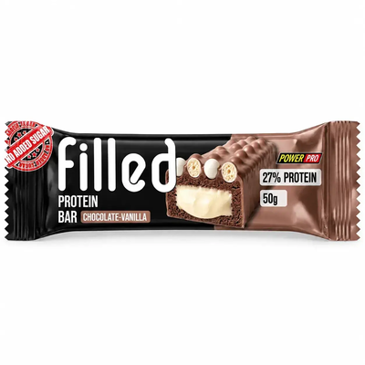 Power Pro Filled Bar 27% без цукру 50 г 157175 Proteininlviv