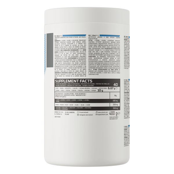 OstroVit Extra Pure BCAA 2:1:1 400 g 155027 Proteininlviv