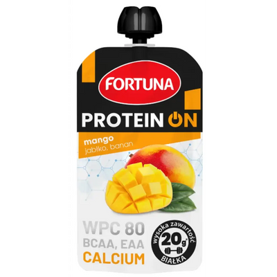 Fortuna Протеїновий Мус 180 g (Манго-Яблуко-Банан) 313001 Proteininlviv