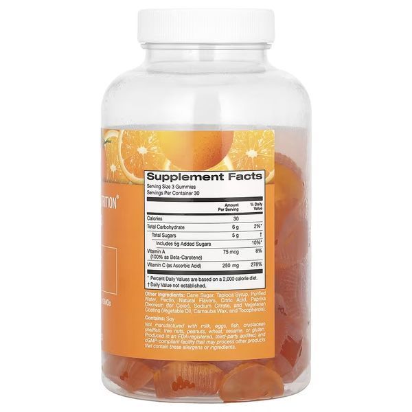 Калифорния Gold Nutrition Vitamin C 90 Gummies (Orange) 114014 Proteininlviv