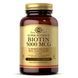 Біотин Солгар 5000 Biotin 5000 mcg 50 Caps вітамін б7 169054 фото 1 Proteininlviv