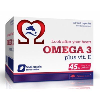 Omega 3 (45%) + Vit E 120 caps Olimp Labs 152026 Proteininlviv
