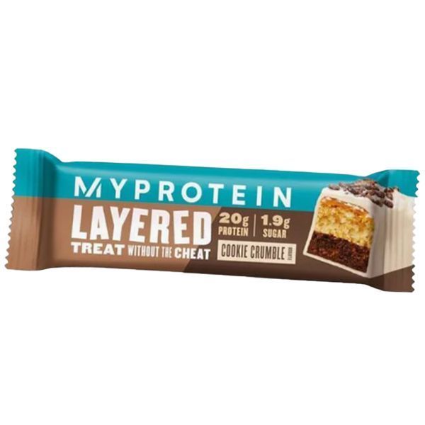 Протеїновий батончик MyProtein Layered Bar 60 g Cookie Crumble 144124 Proteininlviv