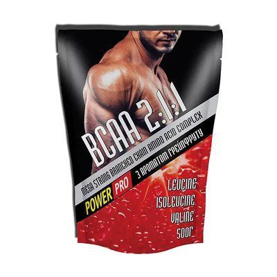 Аминокислоты Power Pro Mega Strong BCAA 2:1:1 500 g 157091 Proteininlviv
