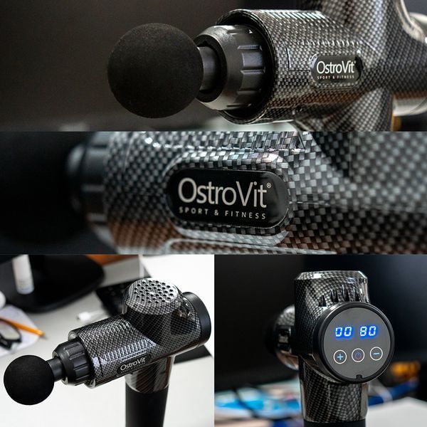 Масажний пістолет OstroVit Massage Gun 155355 Proteininlviv