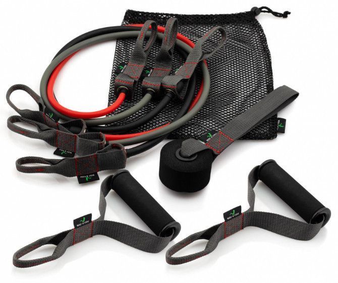 Набор трубчатых эспандеров для фитнеса Way4You Power Bands Set 227021 Proteininlviv
