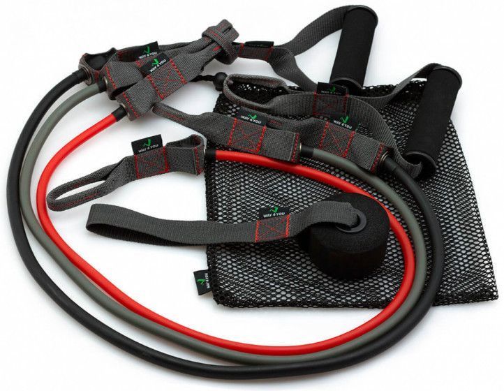 Набор трубчатых эспандеров для фитнеса Way4You Power Bands Set 227021 Proteininlviv