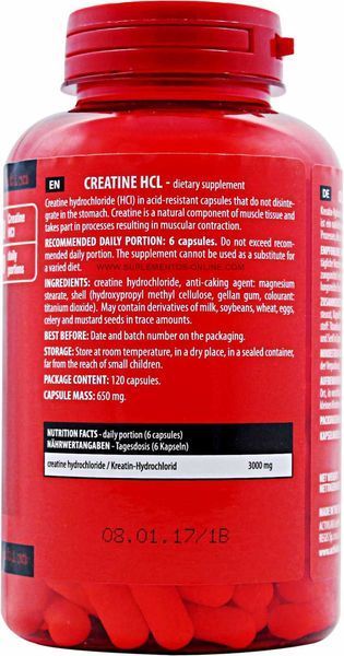 Activlab Creatine HCL 120 caps