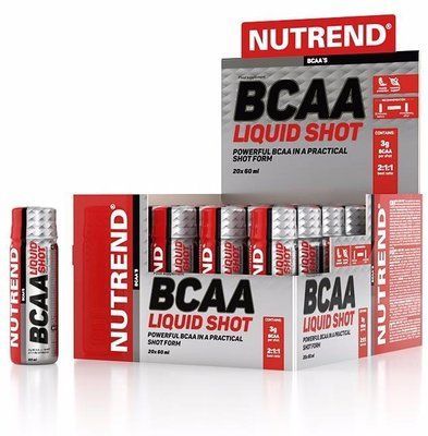 Nutrend BCAA Liquid Shot 20x60ml 149036 Proteininlviv