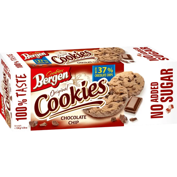 Bergen Original Cookies Zero Sugar 130 g 318002 Proteininlviv