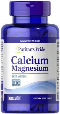 Puritan's Pride Calcium Magnesium 100 tabs 163162 Proteininlviv