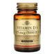 Solgar Vitamin D3 (Cholecalciferol) 125 mcg (5000 IU) 100 Softgels 169032 фото 1 Proteininlviv