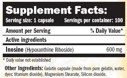 Ultimate Nutrition Inosine capsules 100 caps 177024 Proteininlviv