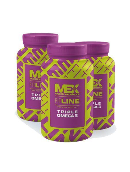 Капсулі MEX Nutrition Triple Omega 3 90 softgels 137009 Proteininlviv