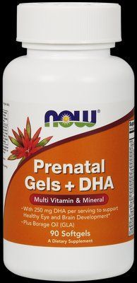 Вітамінно-мінеральний комплекс NOW Foods Prenatal Gels + DHA 90 Softgels 148041 Proteininlviv