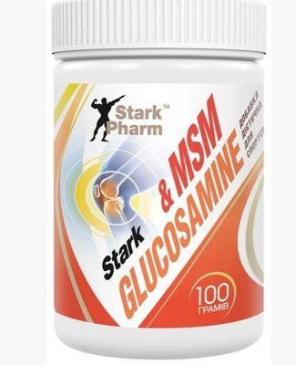 Спортивная добавка Stark Pharm Glucosamine & MSM100 г 172141 Proteininlviv