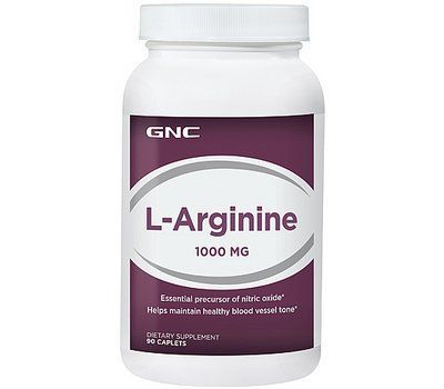 Спортивна добавка GNC L-Arginine 1000 mg 90 caps 123020 Proteininlviv