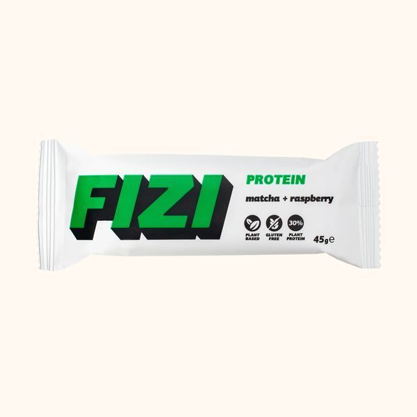 Протеїновий батончик Fizi Protein Bar 45 g Матча + Малина 307011 Proteininlviv