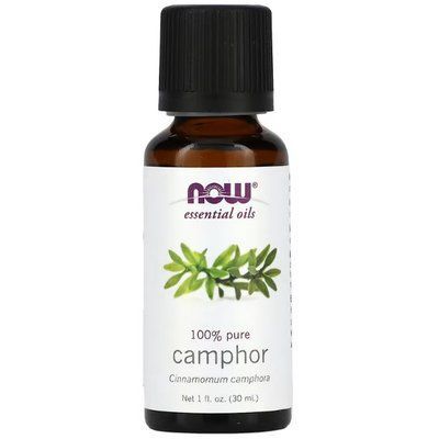 Эфирное масло камфоры (Oil Camphor) NOW Foods 30 мл 148439 Proteininlviv